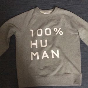 Everlane grey unisex sweat shirt